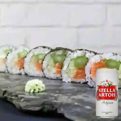 Combo Sushi New York + Stella Artois 330 ml
