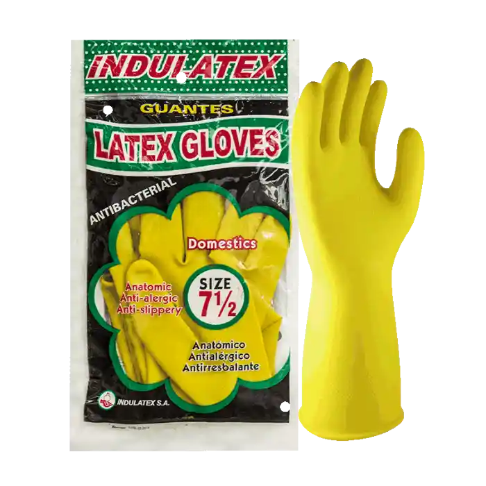 Guante Latex Talla 7.5 Latex Gloves