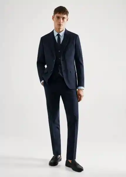 Blazer Americana Paulo Marino Talla 48 Hombre Mango