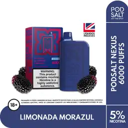 Podsalt Vapeador Nexus Blueberry Blackberry Lemonade 5% 6000 Puffs