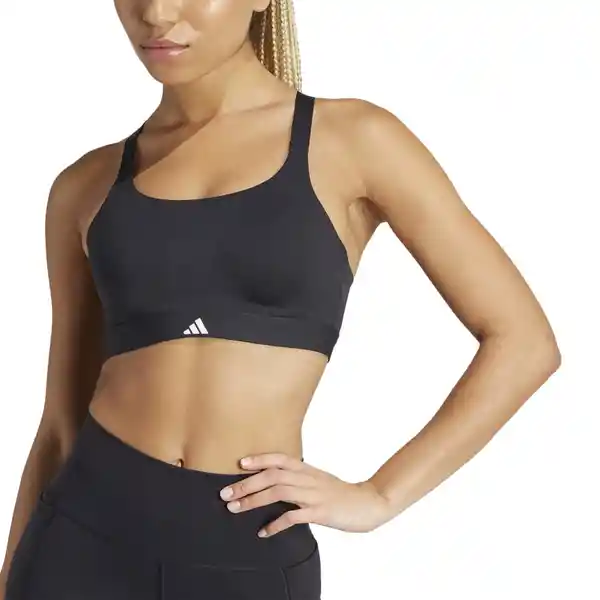 Adidas Top Tlrdim Luxe Hs Entrenamiento Mujer Negro Talla LG