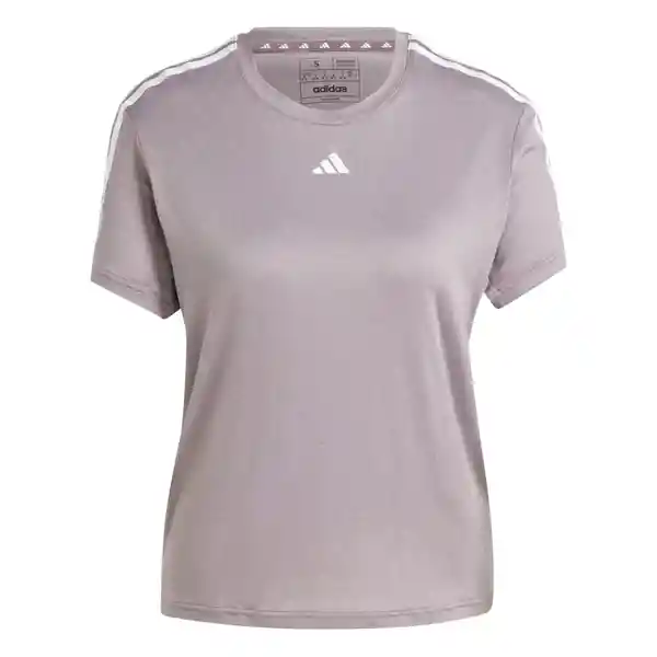 Adidas Camiseta Tr-es 3s Para Mujer Morado Talla M