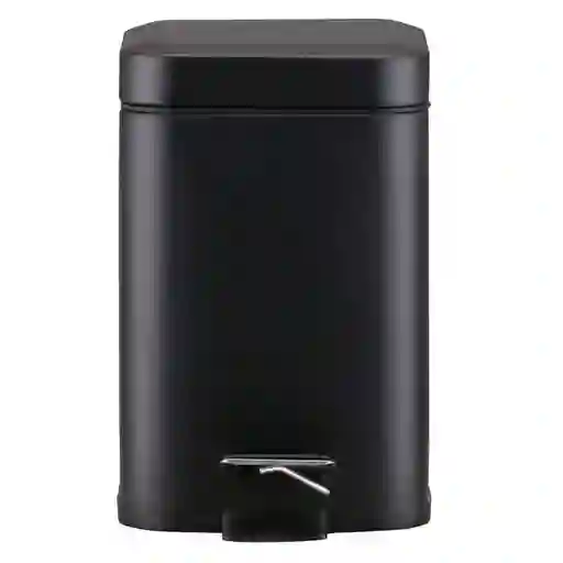 Cotidiana Basurero Pedal Negro 3 L