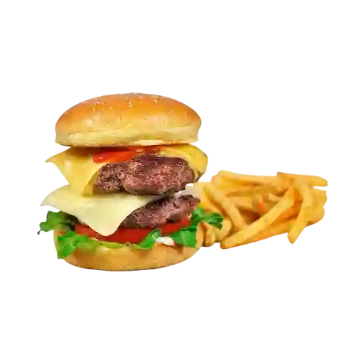 Hamburguesa doble carne