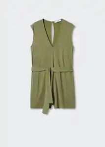 Enterizo Mono Cati Khaki Talla XS Mujer Mango