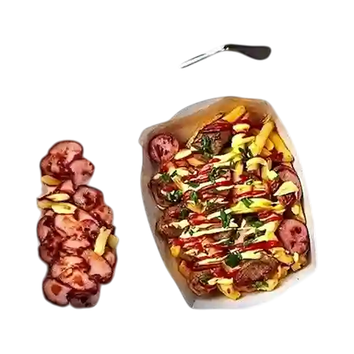 Salchipapas Ranchera-Mixta