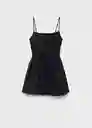 Vestido Donkey Negro Talla S Mujer Mango