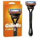 GILLETTE Fusion 5 Cuchilla de Afeitar Máquina de Afeitar Hombre con 5 Hojas Afeitado más al Ras Afeitadora para Hombre 1 Ud