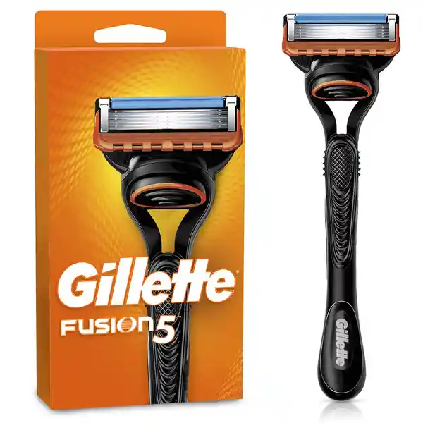 GILLETTE Fusion 5 Cuchilla de Afeitar Máquina de Afeitar Hombre con 5 Hojas Afeitado más al Ras Afeitadora para Hombre 1 Ud