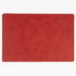 Expressions Individual Pvc Rectangular Leather Rojo 45 x 30 cm