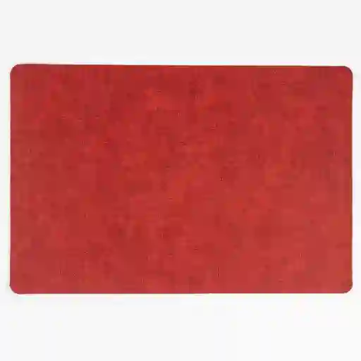 Expressions Individual Pvc Rectangular Leather Rojo 45 x 30 cm