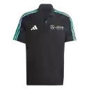 Adidas Camiseta Polo F1 Mercedes Benz de Hombre Negro Talla S