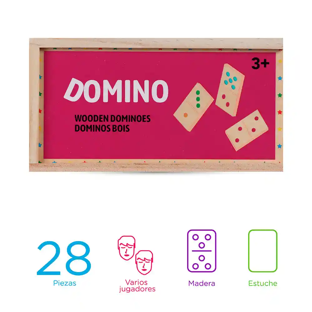 Domino de Madera Miniso