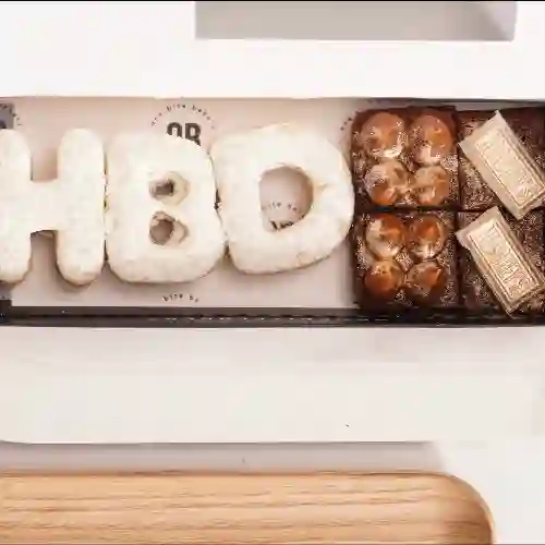 Hbd + Brownie Bites