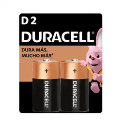 Pilas D2 Duracell