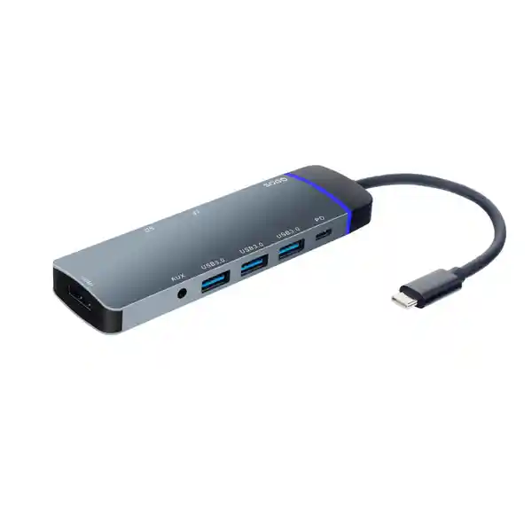 Qdos Multipuerto Usb-C 8 en 1
