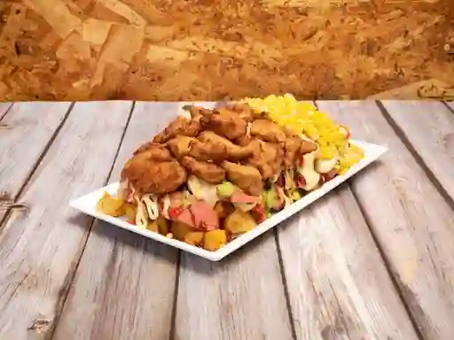 Salchipapa Crispetadepollo(max2personas)