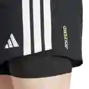Adidas Pantaloneta Adizero 2I1 M Correr Hombre Negro Talla XL