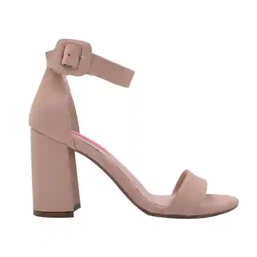 Sandalias Tacón Naia Nude Talla 37