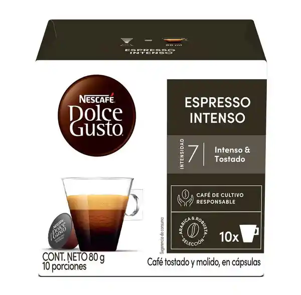 Nescafé Café Dolce Gusto Expresso Intenso (80 Gr)