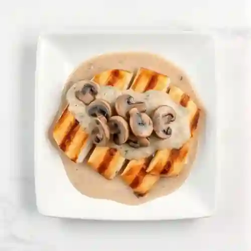 Pechuga con champiñones