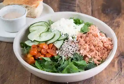 Ensalada trucha ahumada