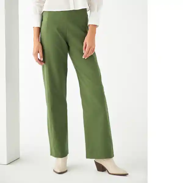 Pantalón Verde Talla 14 431F009 180317 Esprit