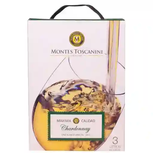 Vino Blanco Chardonnay Montes Toscanini 3 L