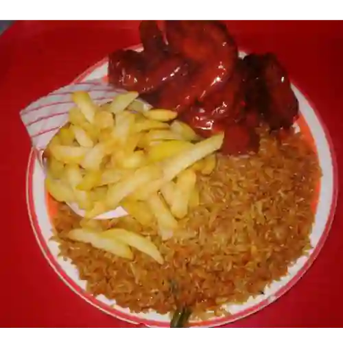 Arroz Chino Especial + Alas