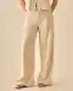 Pantalón Crudo Danés Claro Talla 14 633G005 Esprit