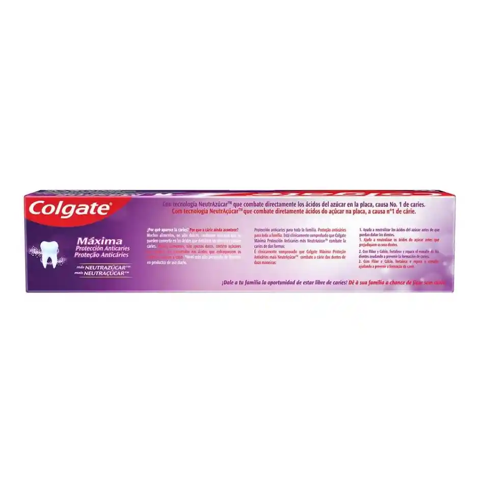 Colgate Crema Dental Máxima Protección Más Neutrazúcar