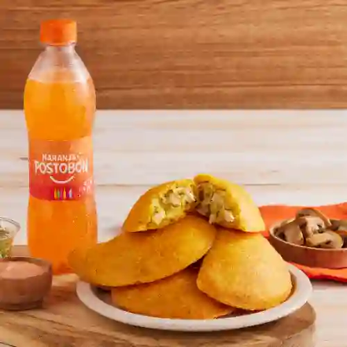 Empanada de Pollo y Champiñones