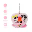 Llavero Corazón Serie Las Chicas Superpoderosas Plateado Miniso
