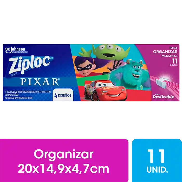 Ziploc Bolsa Slider Med Frozen