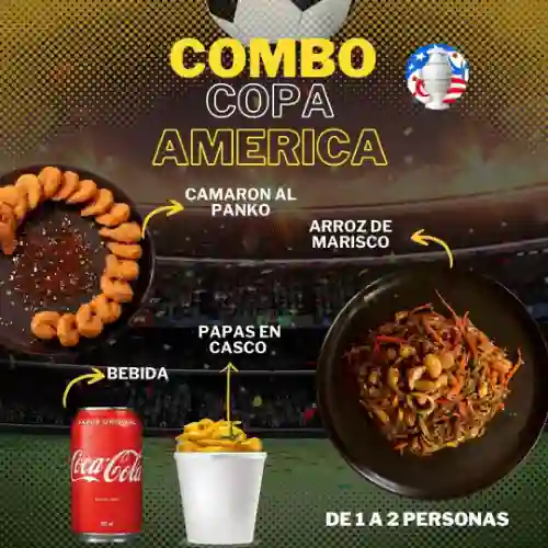 Combo Copa America(mariscos) 1O2personas