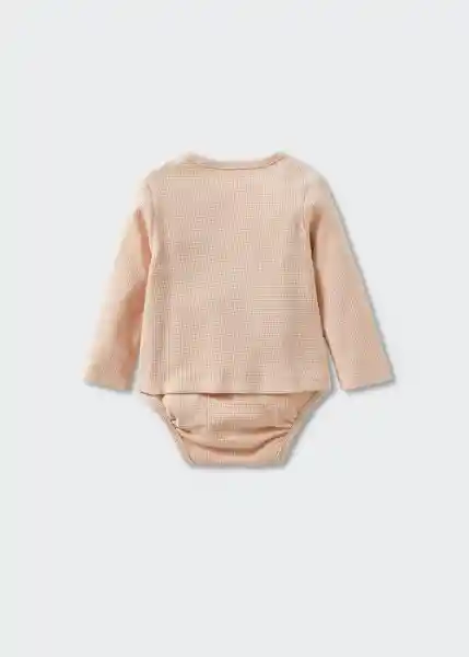 Body Marylin Rosa Pastel Talla 64 Niños Mango