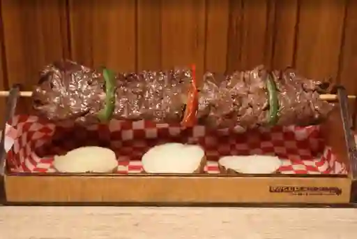 Pincho caído solo carne