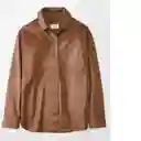 Camiseta Mujer Café Talla: SMALL American Eagle