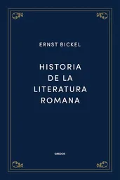 Historia de la Literatura Romana - Gredos