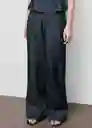 Pantalón Lua Tejano Soft Talla XS Mujer Mango