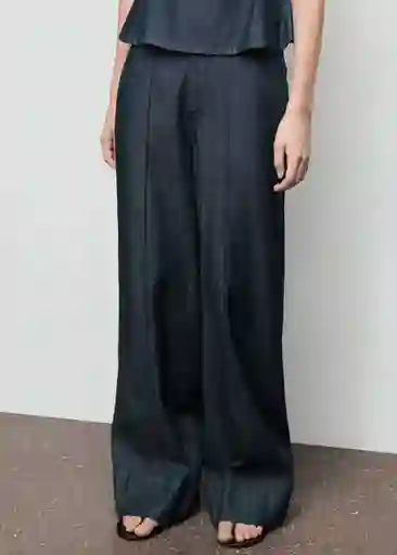 Pantalón Lua Tejano Soft Talla XS Mujer Mango