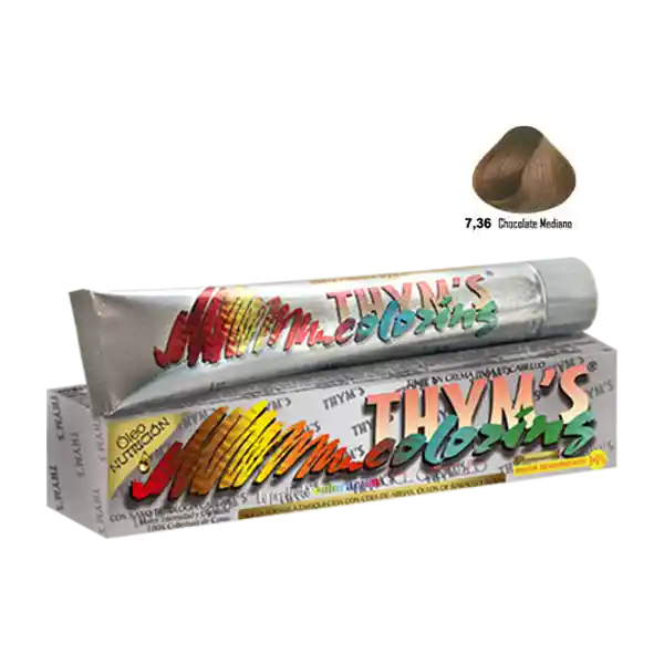 THYMS Tinte Chocolate Mediano No. 7.36 60 G