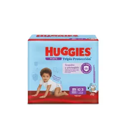 Huggies Pañal Triple Protección Pants Etapa 3/G