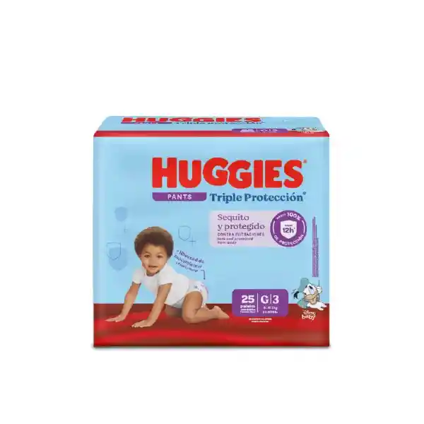 Huggies Pañal Triple Protección Pants Etapa 3/G
