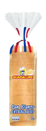 Pan Blanco Extralargo Guadalupe 550 G