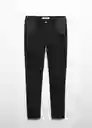 Pantalón Jean Skinmum Tejano Negro Talla 40 Mujer Mango