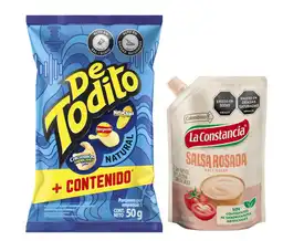Combo de Todito Snack Mix Natural + La Constancia Salsa Rosada