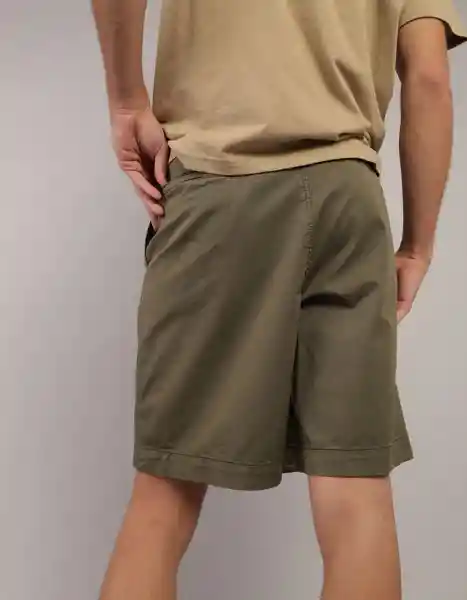 Bermuda Hombre Verde Talla: 38 7880329 American Eagle