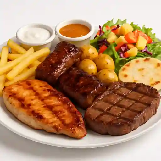 Pechuga, Costilla y Lomo de Res