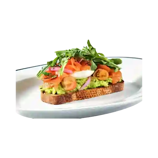 Tostada Cremosa de Aguacate